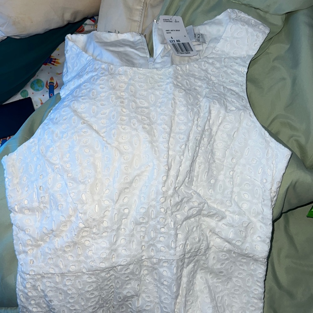 White summer dress